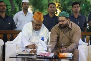 tejasvi nitish kumar iftar party