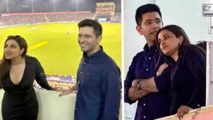 parinati chopra raghav chaddha chanigarh stadium