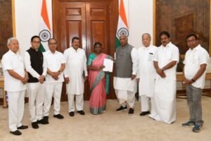Congress delegation met President on Manipur crisis