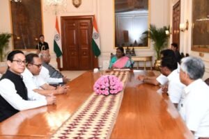 Congress delegation met President on Manipur crisis