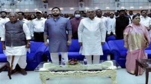 Jitan Ram Manjhi with Mahagathbandhan